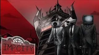 (Yo caigo en Helluva Boss capitulo 1) (como uno de los personajes de skibidi toilet)