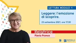 Leggere: L'emozione di scoprire - 23 settembre 2021