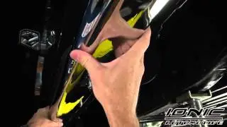 Ionic 5 Inch Oval running boards install on a 2015 F150 - IonicAutomotive.com