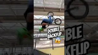My First DOUBLE BACKFLIP on BMX!❤️&zwj;🔥