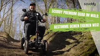 scuddy Premium QUAD - ein Portrait im Wald!