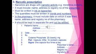 كورس التوجه الصيدلي _ المحاضره الخامسه / orientation lec 5