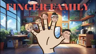 Finger Family Dance Song | Nursery Rhymes with Curio | Baby Finger where are you?