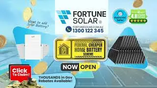Home Battery Rebates ⚡ Save a Fortune with Fortune Solar ⚡