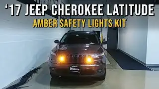 2017 Jeep Cherokee Latitude - Amber Jeep Safety Lights Kit
