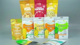 High-barrier aluminum foil dried fruit pouch