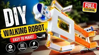 Human robot working model school project | DIY | Black pulse |