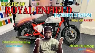 Reality of Royal Enfield Factory Custom  Modify Options,Royal Enfield Officially Customizes Bikes?