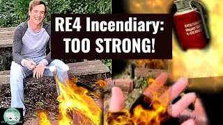 RE4's incendiary grenades: Too powerful!