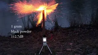 BLACK POWDER vs KNO3/S/Al FLASH POWDER