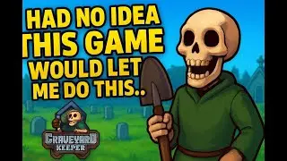 Graveyard Keeper, They Handed Me a Shovel and Said “Good Luck”! Day 1