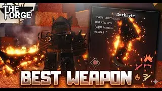Darkryte Chaos Blade Showcase! HOW TO GET ONE SHOT SWORD in The Forge! 💀