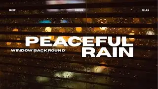 Night Rain on a Quiet Street | 10 Hours of Relaxing Rain Sounds for Sleeping l No Ads