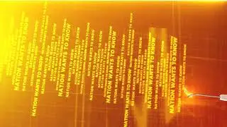 Republic TV- Nation wants to know Title Sequence (Showreel)