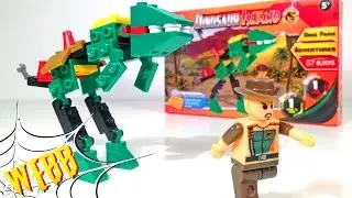 Block Tech DINOSAUR ISLAND from Poundland