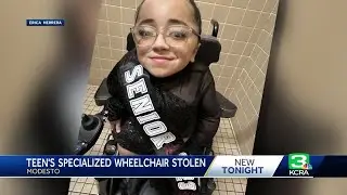 Modesto teen with bone disease says her specialized wheelchair was stolen