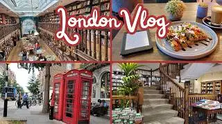 🇬🇧 London Vlog | Reading, Bookshops, Book Hauls & Cozy Moments (August 2025) ✈️ [CC]
