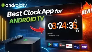 This Clock Looks INSANE on Android TV 🔥 Big Funky Clock