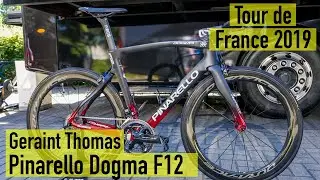 The Tour de France winning bike? Geraint Thomas Pinarello Dogma F12