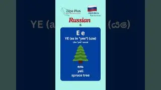 Language flash cards | Russian Alphabet | Part 6 | #russian   #zilpaplus #study #flashstudy