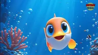 Baby Fish Dance Song 🦈 | Fun 3D Cartoon Nursery Rhyme(new rhymes 2026)#nurseryrhymes #KidsAnimation