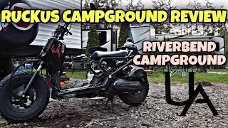 HONDA RUCKUS CAMPGROUND REVIEW / RIVERBEND CAMPGROUND / OLYMPIA, WASHINGTON