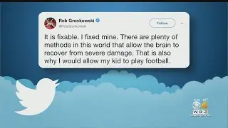 Concussions Expert Says CTE Can't Be Fixed, Rob Gronkowski Replies 'I Fixed Mine'