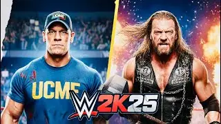 WWE2K25 JOHNCENA 🆚 TRIPPLE H🔥