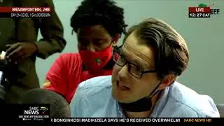 EFF leader Julius Malema media briefing in Braamfontein