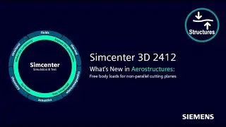 What's New in Simcenter 3D 2412 | Aerostructures free body loads for nonparallel plane
