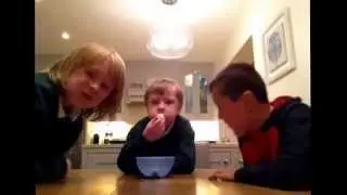 Me,Chewdog and my brother doing the chubby bunny challenge
