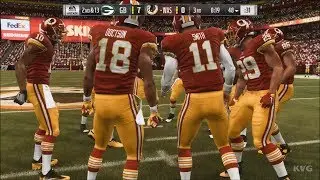 Madden NFL 19 - Washington Redskins vs Green Bay Packers - Gameplay (HD) [1080p60FPS]