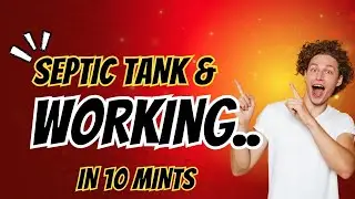 Septic Tank & Its Working | DHIC 2nd Year | Environmental Sanitation | Important 5 Mark Topic