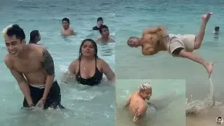 SB19 Hawaii Beach Trip Full Video, Felip Tornado Flip, Josh Doing Backflip