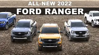 New Ford Ranger 2022 - Officially Shown with Next Gen Model Redesign