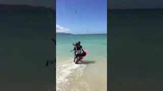 Tandem kite launch