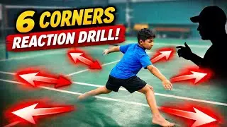 &ldquo;Every repetition makes them better 🏸Reaction, balance,& footwork improving step by step.&rdquo;