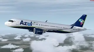 [FSX] Airbus A320-251NEO Azul | Ribeirão Preto (RAO) - Porto Seguro (BPS) (Pouso Catrapo)