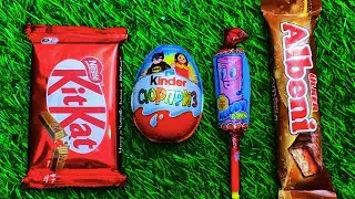 ASMR Giant Kinder Joy Surprise | Unboxing & Eating Sounds