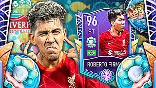 THIS ST IS GOOD!!! 96 ROBERTO FIRMINO REVIEW: TROPICAL TOUR | FIFA MOBILE 22
