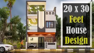 20x30 House Design | 600 Square feet | 3 BHK | 2025 House |