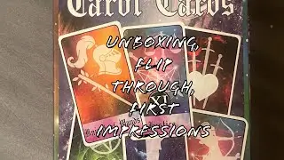 Unboxing, flip through, first impressions 🔮Five Below Celestial Tarot Deck🔮