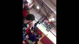 Crazed fan!