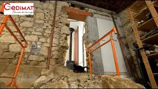 Ouverture d'une porte dans un mur en pierre - Ma Maison de A &agrave; Z