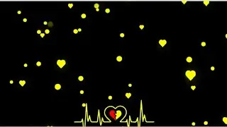 💞| blue, green, yellow, & Red black screen heart Templet || #shorts_video
