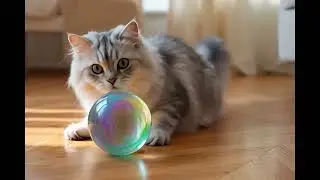 Adorable Cat Chasing Ball | Cutest Pet Video 2025