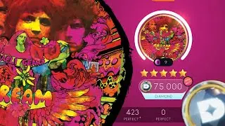 CREAM :))))) Sunshine of Your Love By Cream | Diamond Perfect 75,000 (Audible Taps)