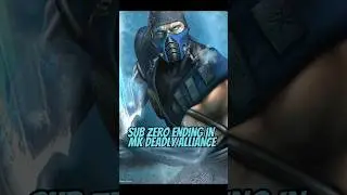 Became Grandmaster of the Clan - Sub-Zero's ending in MK Deadly Alliance #shorts