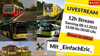 🔴LIVESTREAM: Aktuell mit Omsi 2 | 12h STREAM mit @xEinfachEric | PC | HD | 60 FPS | DE