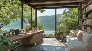 Springtime Smooth Jazz | Gentle Jazz Background Music for Studying, Working & Quiet Chill